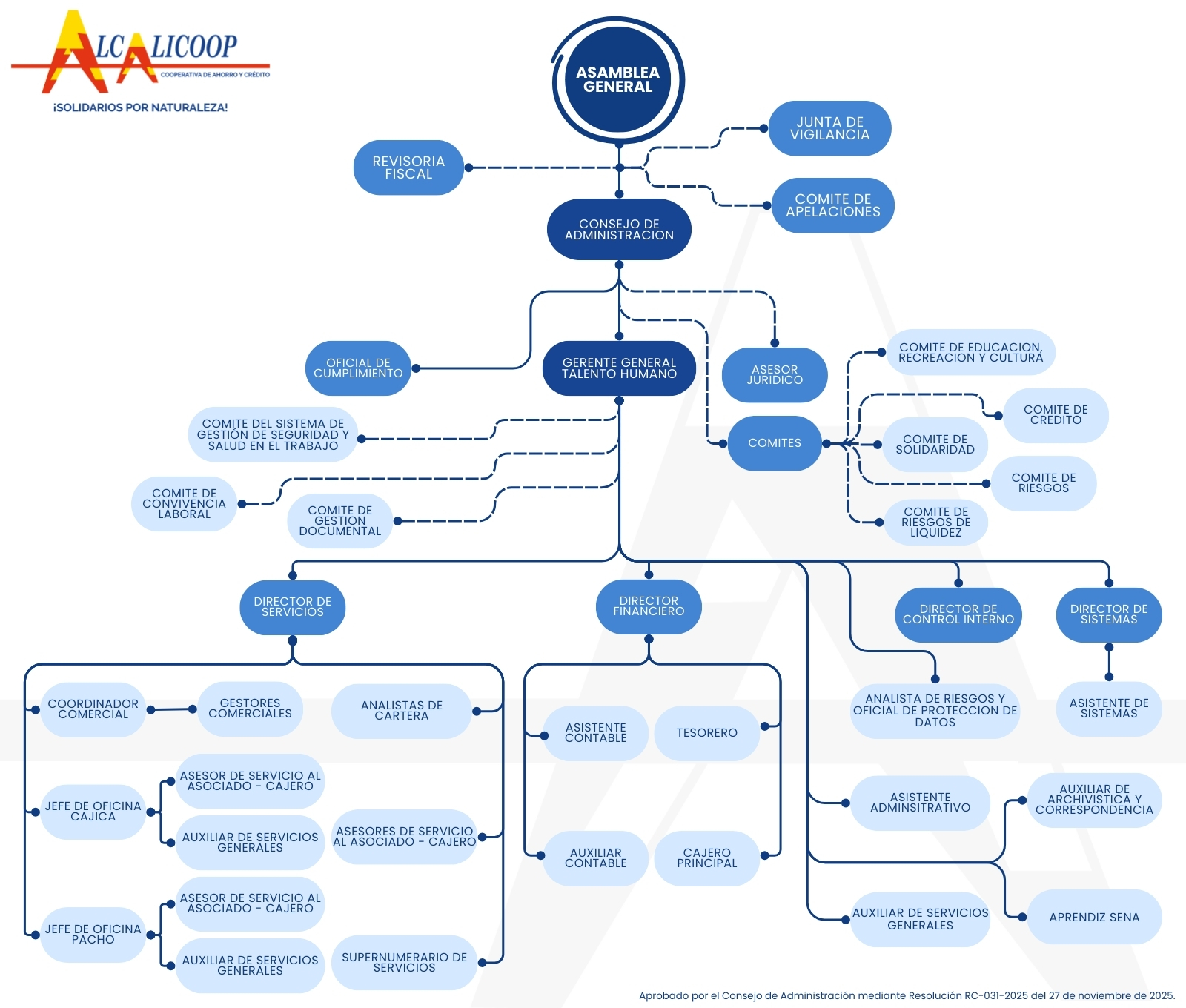 Organigrama Alcalicoop