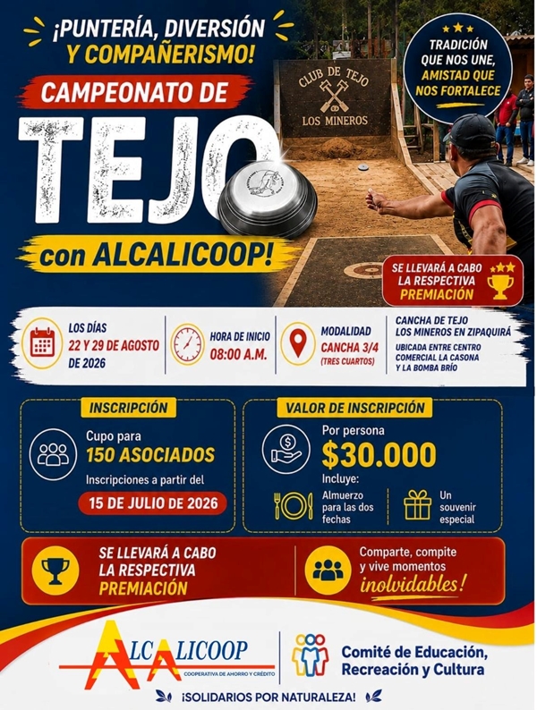 Campeonato de TEJO con ALCALICOOP