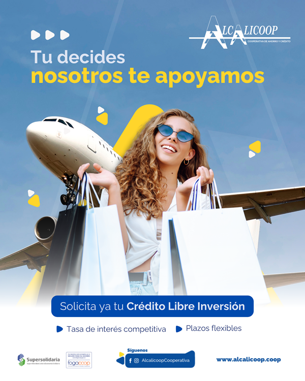 Crédito libre inversión: tú decides, nosotros te apoyamos