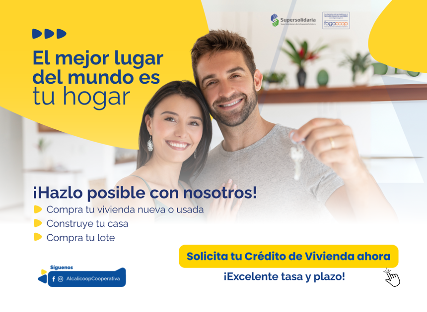 Banner Crédito de Vivienda: haz realidad el lugar de tus sueños